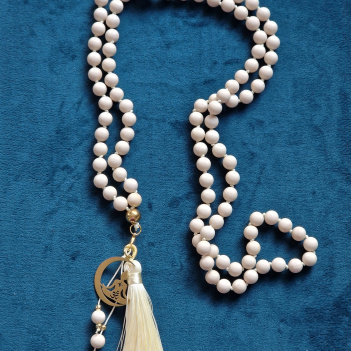 Malakette aus beigen Jaspis