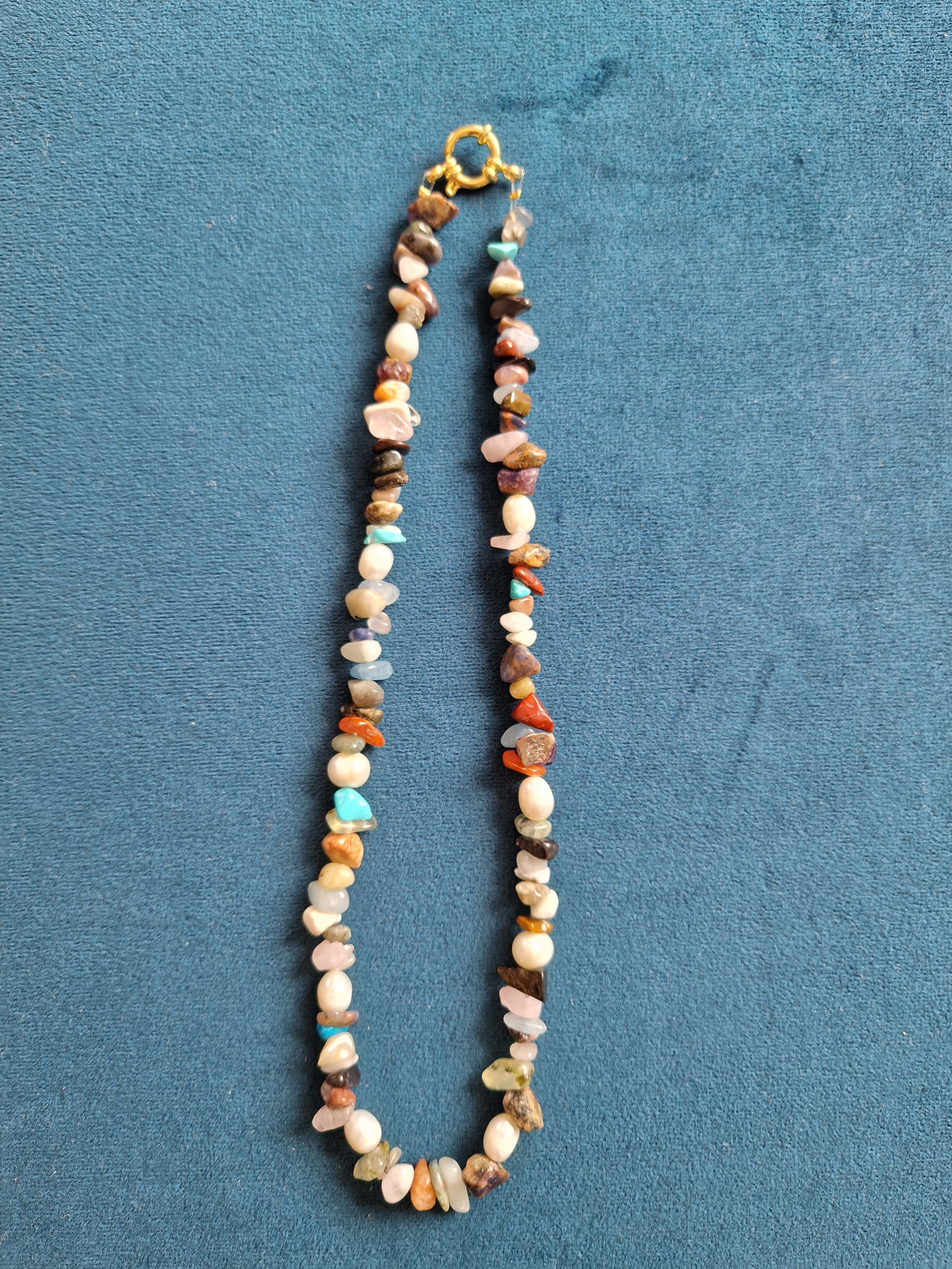 Kette aus Edelsteinmix